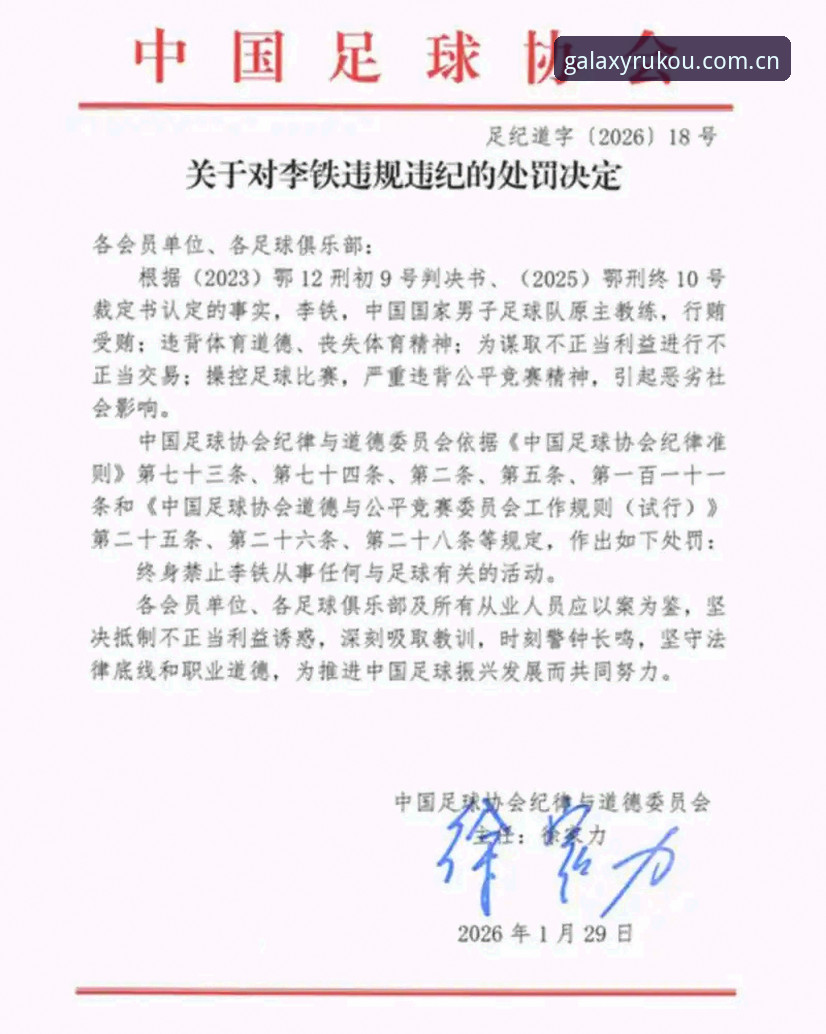 中国足协第三批禁足名单深度分析：星空入口赛事数据视角下的65人处罚结构